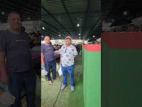 Chuva na Feira Livre de Paramirim Bahia