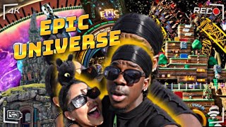 VLOG: OUR FIRST TIME AT EPIC UNIVERSE ORLANDO 👀🎢