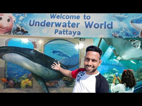 Pattaya | famous | underwater world | & | Tiger park | day tour (vlog-20) Video