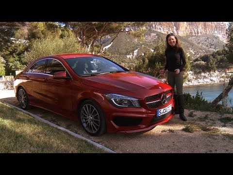 Torie discovers the new CLA - Mercedes-Benz original