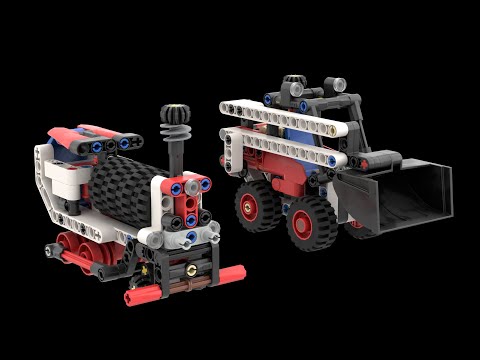 Steam locomotive /train/ - a LEGO Technic 42116 alternate build