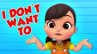 I Don't Want To | Nursery Rhymes & Children Songs For Kids gameplay video by arand, 2:50 duration