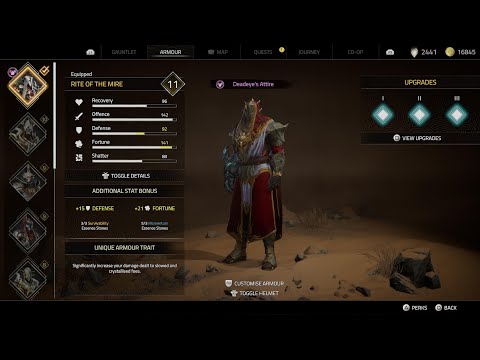 Atlas Fallen PlayStation 5 End Game Build, Knuckleduster and Whip weapons  HDR