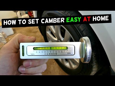 HOW TO USE CHEAP CAMBER TOOL | HOW TO SET CAMBER