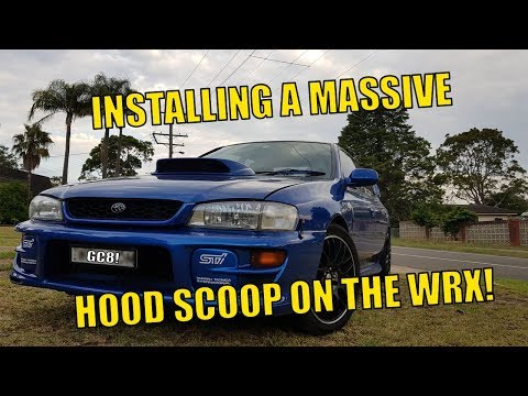 INSTALLING THE CRAZY HUGE HOOD SCOOP!!!