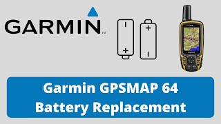 Garmin 64 GPS Battery Replacement - 60 Seconds or Less - Simple, Easy, Fast