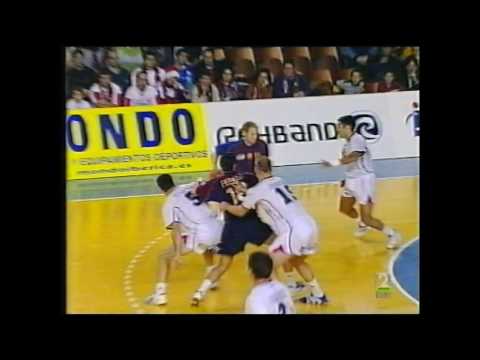 Copa ASOBAL Balonmano 2000-2001/ Semifinal / Barça 36 - Ciudad Real 35