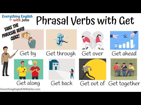 Vocabulary: Phrasal Verbs with Get, Phrasal Verb Practice #englishvocabulary