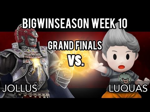 BigWinSeason Week 10 - Jollus (Ganondorf) VS Luquas (Lucas)