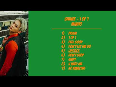SHINee - 1 of 1 - Minho Cut