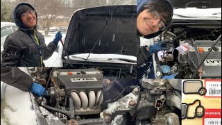 Solving Honda P2646 Part 3: How To Remove VTC Strainer Gasket Filter Valve Screen Assembly (Part 1)