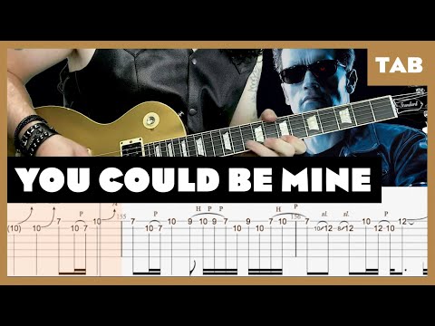 Guns N’ Roses - You Could Be Mine - Guitar Tab | Lesson | Cover | Tutorial