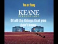 Keane - You are Young (Lyrics)