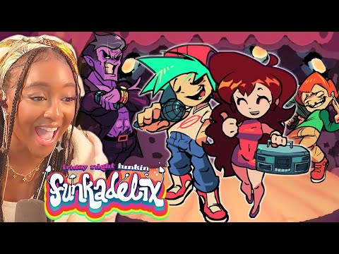 FNF WITH LYRICS IS STRAIGHT FIRE!! | FNF Funkadelix Demo