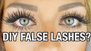 Beauty Hack or Wack DIY False Lashes W/ Baby Powder | NICOLE SKYES