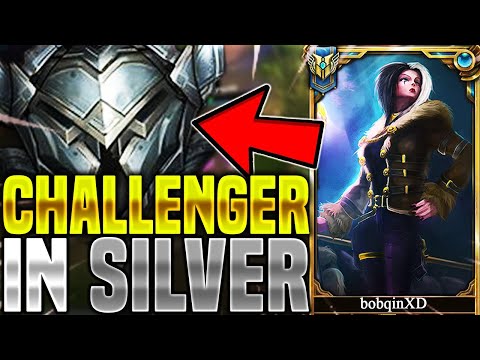 I TOOK MY LEBLANC INTO SILVER FOR THE FIRST TIME! CHALLENGER LEBLANC VS SILVER ELO!