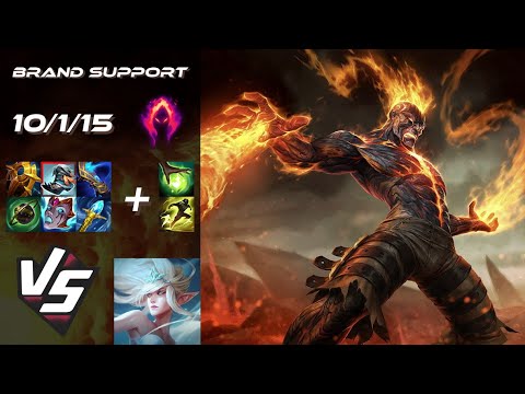 SUPPORT Brand vs Janna - EU Grandmaster Patch 25.S1.5