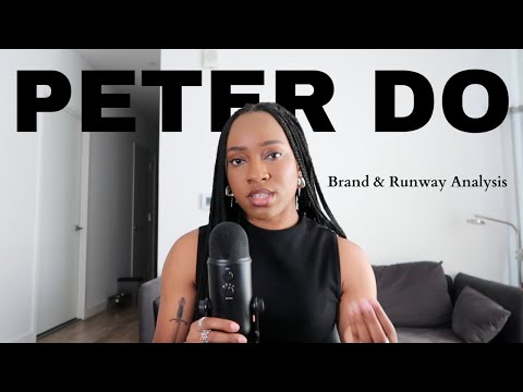 Bury me in Peter Do : Brand and Runway Analysis