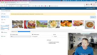 Simple binary image classification - original vs blurred photos
