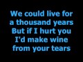 INXS Never Tear Us Apart Lyrics INXS Never Tear Us Apart Lyrics