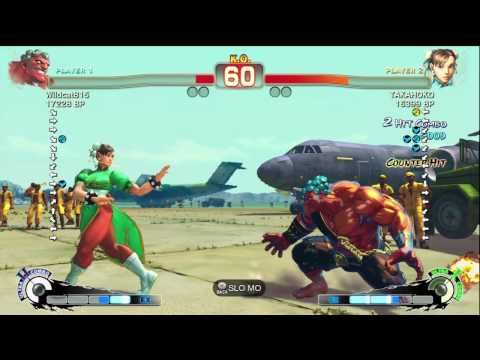 Wildcat815 [Hakan] vs TAKAHOKO [Chun] 1 of 2 SSF4 Japanese Online Ranked Matches - TRUE-HD