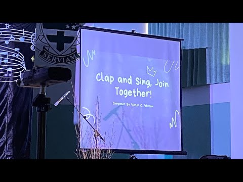 Clap And Sing, Join Together! - Victor C. Johnson cover by Sinfonia Children Choir