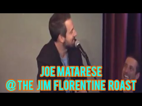 Joe Matarese Performing At The Roast Of Jim Florentine