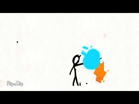 Stick man vs rojo  🆚 stick man azul