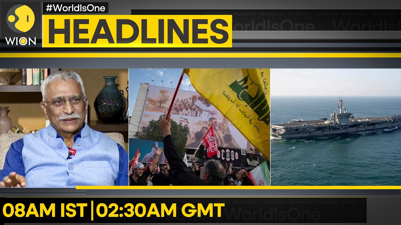 Naravane: China India's Long-Term Competitor | US Sanctions Hezbollah Financing Network | Headlines