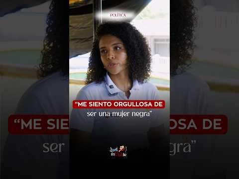 "Me siento orgullosa de ser negra"
