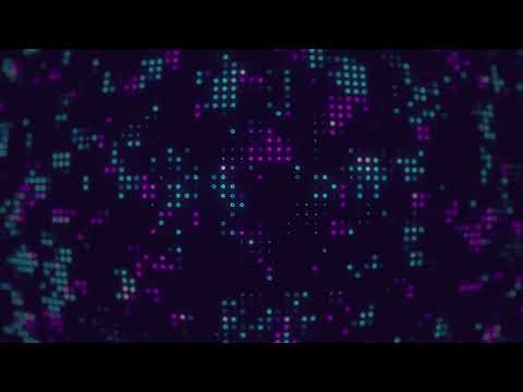 Abstract Dots  Neon color Digital Background Video,  Motion Background Loop | Free Footage