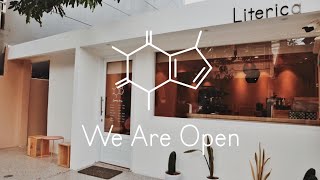 We Are Open! - Literica Cafe
