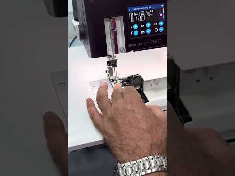 PFAFF admire air 7000 de OVERLOK kullanımı 