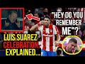 Luis Suárez on the celebration about Koeman (EXPLAINED) | Suarez Phone Gesture To Ronald Koeman