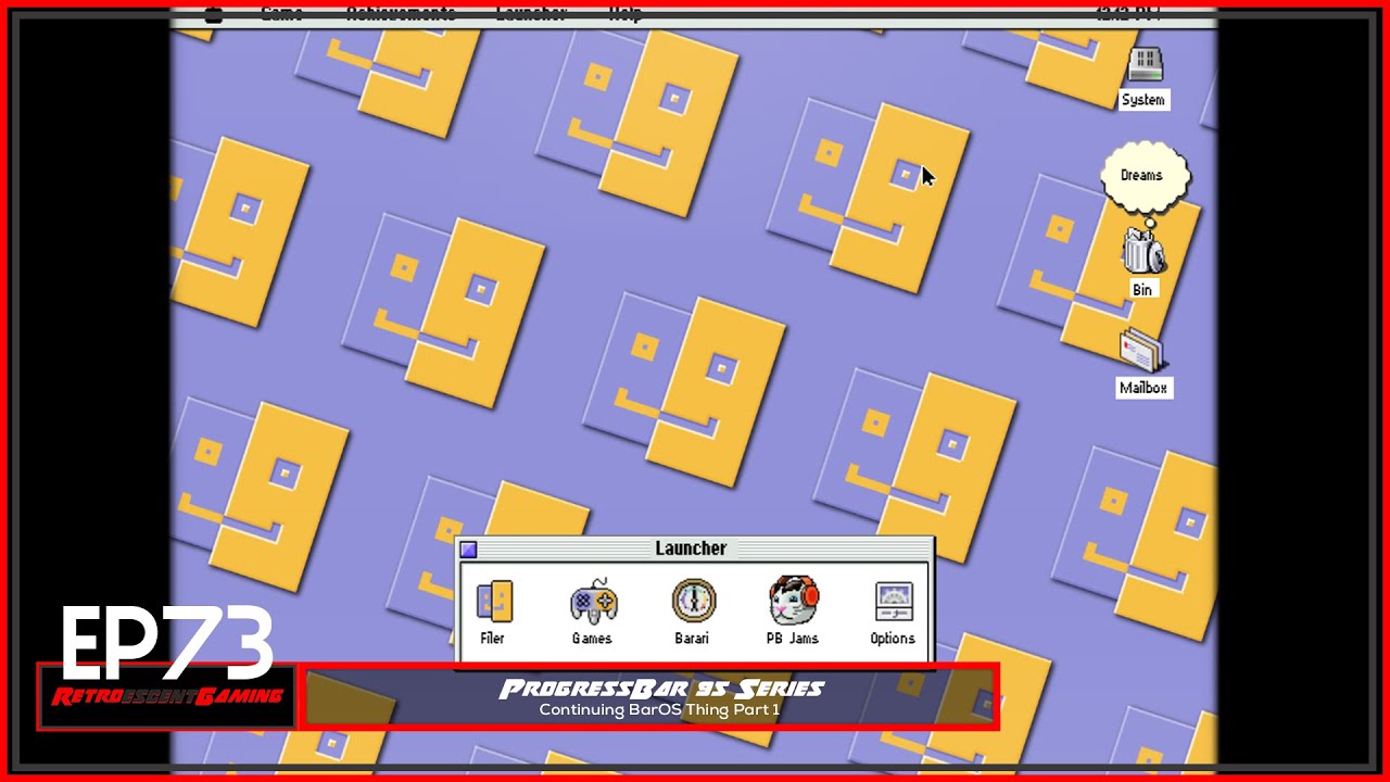 ProgressBar 95 Series EP73 Continuing BarOS Thing Part 1