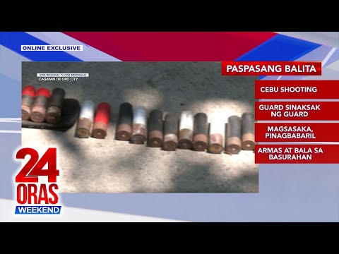 ONLINE EXCLUSIVE: Cebu shooting; Guard sinaksak ng guard; at iba pang mga balita