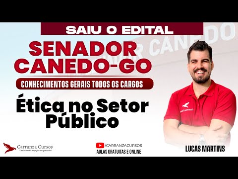 PREFEITURA CANEDO-GO: Ética no Setor Público para Concurso Público