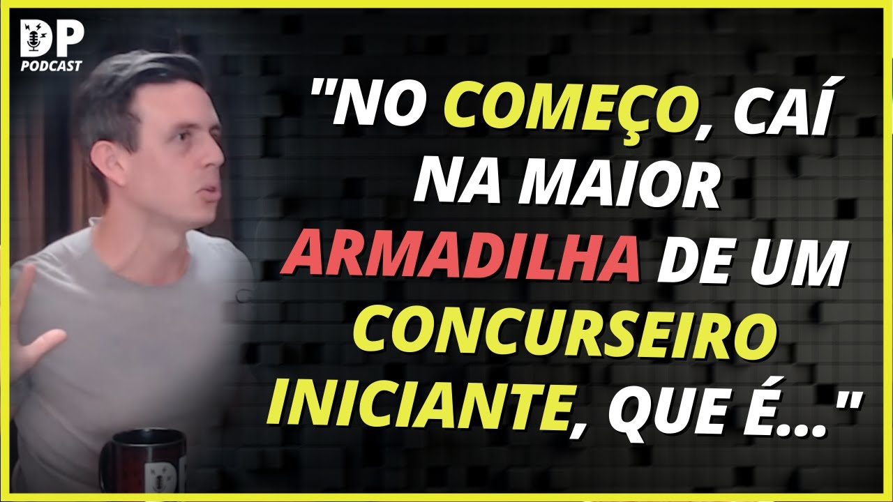 PERITO CRIMINAL CONTA COMO SUPEROU REPROVAÇÃO E FOI APROVADO LOGO EM SEGUIDA