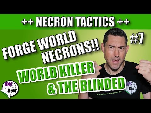 Forge World Necron Tactics (Kutlakh the World Killer and Toholk the Blinded)