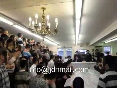 Skver BP Rebbe Commemorating His Father's Yahrtzeit - Shevat 5772