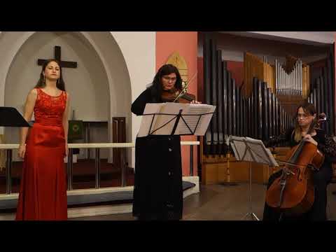 Maria Lakunina & " Baroque epoch" - G. F. Händel - Rodelinda - "L'empio rigor del fato"