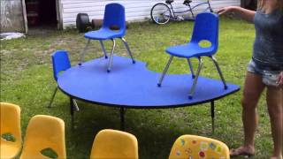 Craigslist: School Table, Desks, and Chairs