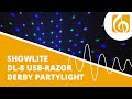 Showlite DL-8 USB-Razor Derby Partylight Set 2x thumbnail 9