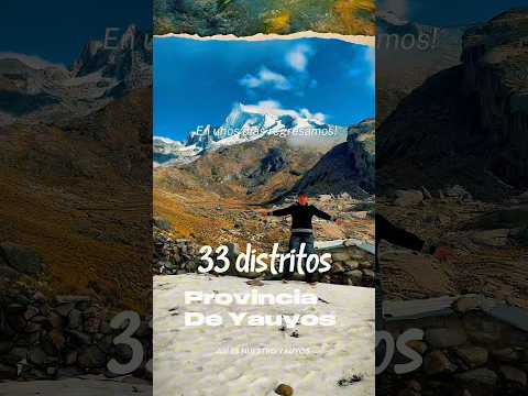 Esto es #Yauyos #limaperu