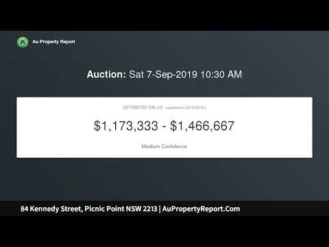 84 Kennedy Street, Picnic Point NSW 2213 | AuPropertyReport.Com