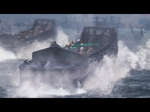 Call of Duty WW2 - War - Operation Neptune (Multiplayer D-Day Gameplay)
