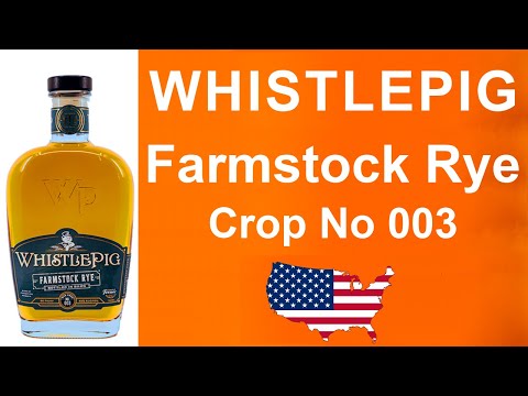 WhistlePig Farmstock Rye Crop No 003 Straight Rye Whiskey Review #345 from WhiskyJason