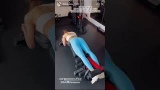 インスタ美女 (@shiroancoco) ジム トレーニング動画 #shorts