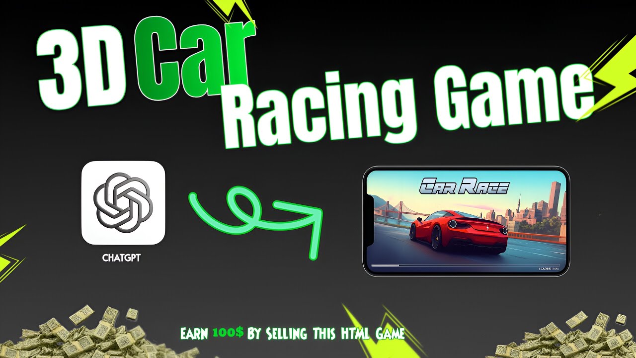 Make a 3D Car Racing Game with AI  | HTML CSS JS + Three.js (No Coding Needed!)