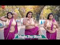 MEGHA DAS GHOSH IN PURPLE SAREE OUTDOOR SAREE VIDEO BONG FASHION VLOG 2025